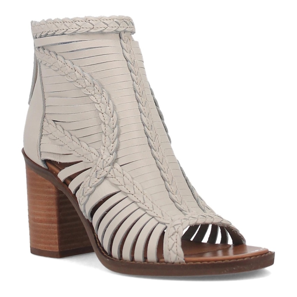Dingo Leather Block-Heeled Sandals